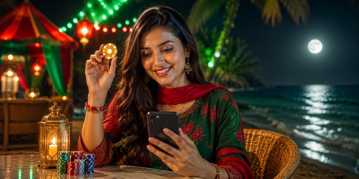 নতুন গেম উপভোগ করছেন একটি মোবাইল ব্যবহারকারী